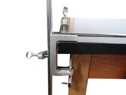 United Scientific Two-Way Table Clamp Gray | Buy Online | United Scientific&trade; | Fisher Scientific